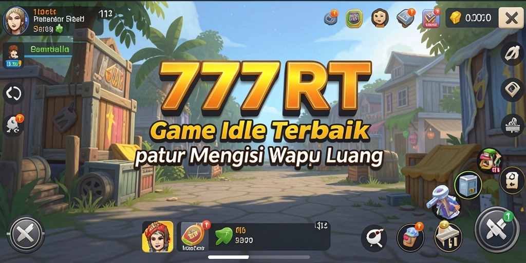 Screenshot gameplay 777RT menunjukkan karakter dan lingkungan yang menarik.