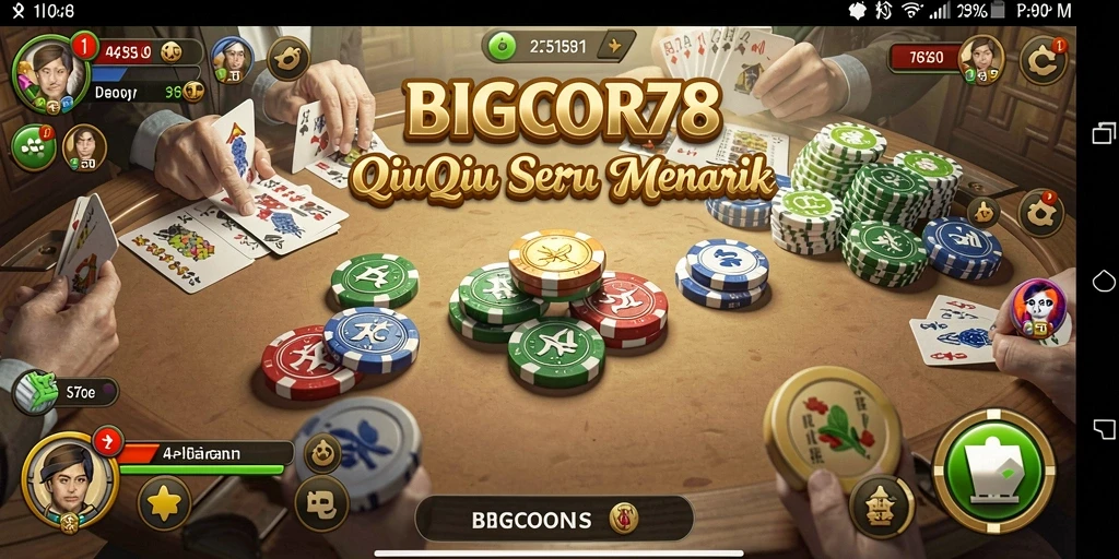 Gameplay QiuQiu yang menarik di BIGCOR78.