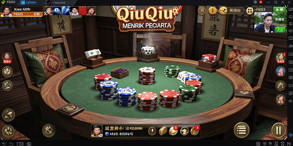 Tampilan gameplay seru FB333 dalam QiuQiu.