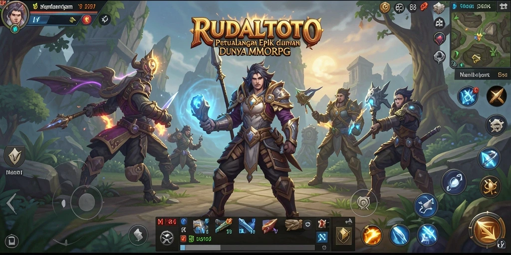 Tampilan menarik gameplay RUDALTOTO yang penuh aksi.